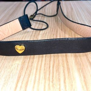 Juicy Couture leather headband